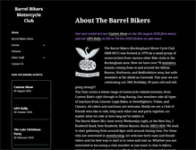 Tablet Screenshot of barrelbikers.co.uk